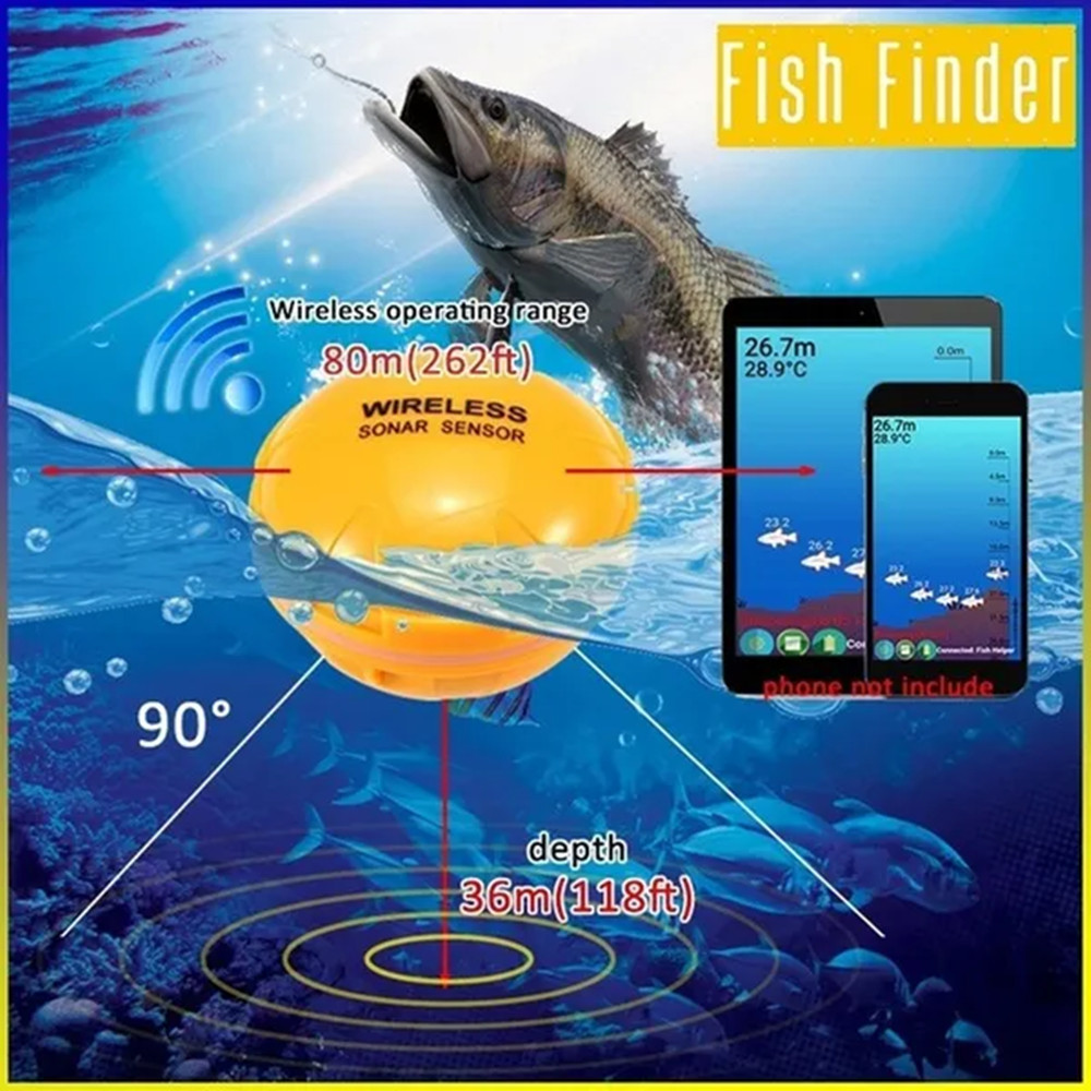 PUPOPAN 100M Gloednieuwe Smart - Fish Finder Gps recensie en prijs